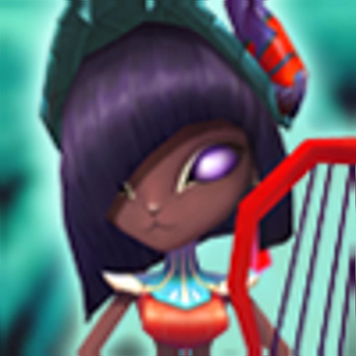 闇 ハープ奏者 ヴィヴァーチェ